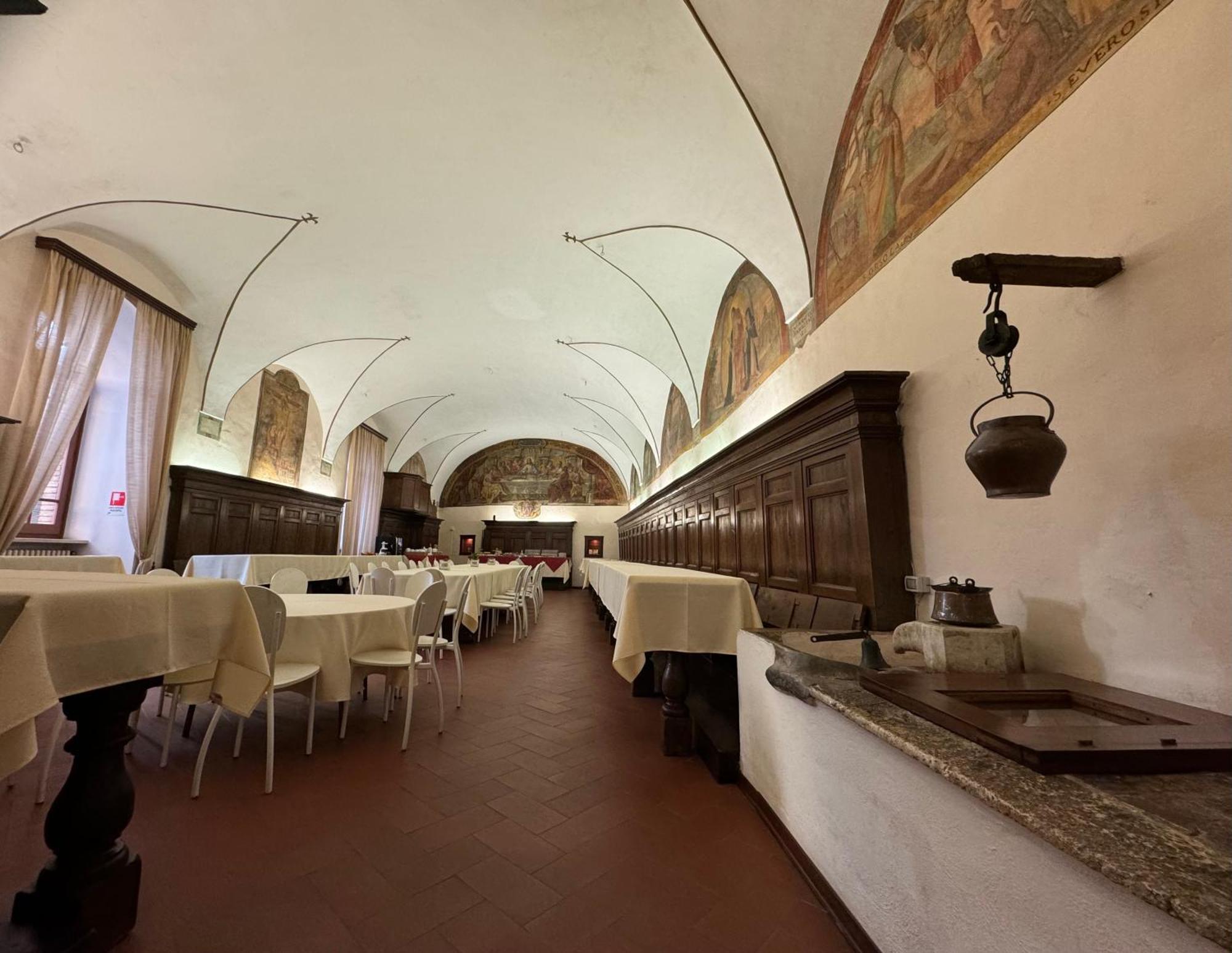 Monastero Ss. Annunziata Otel Todi Dış mekan fotoğraf The refectory