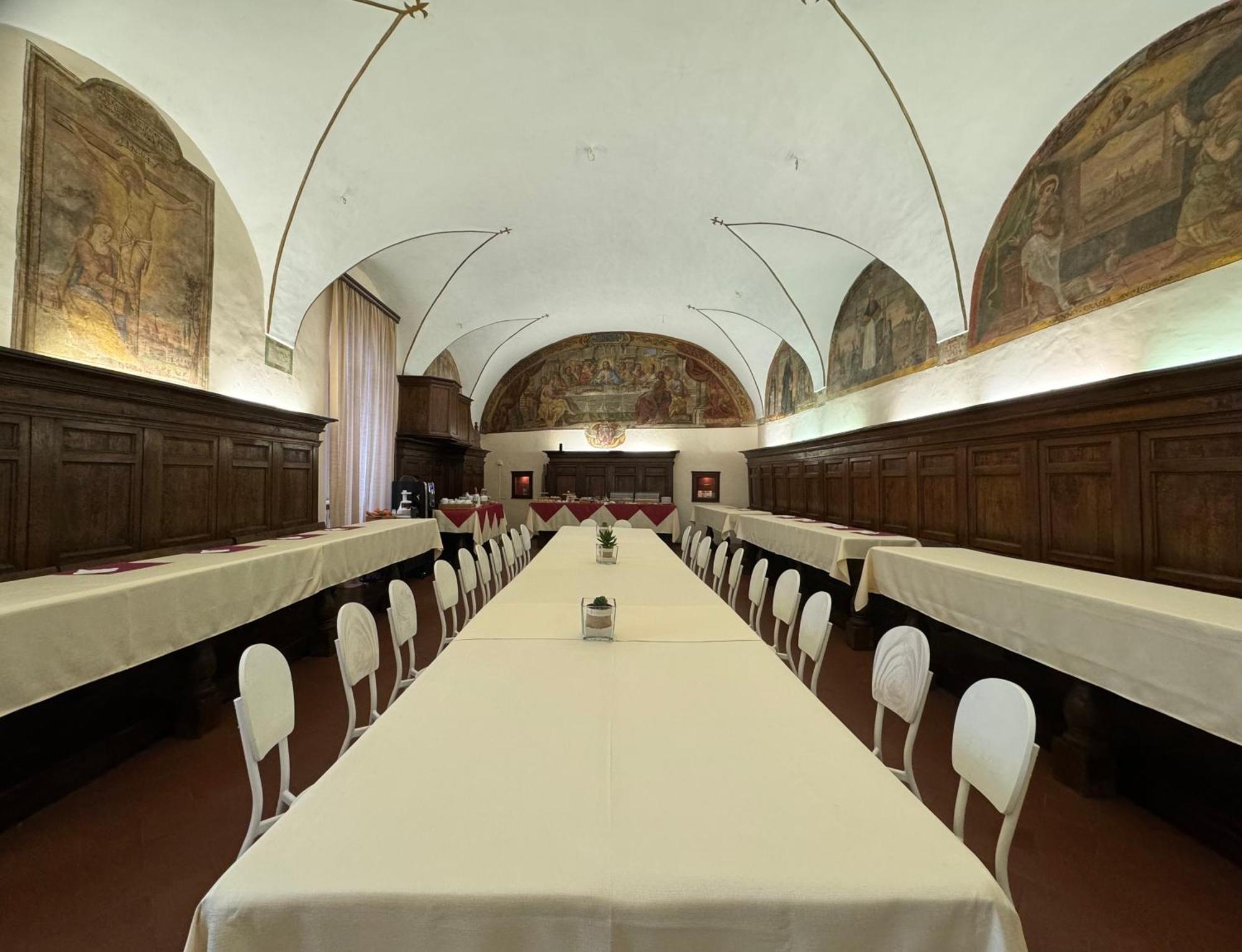 Monastero Ss. Annunziata Otel Todi Dış mekan fotoğraf The refectory